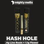Mighty Melts – Hash Hole Infused Preroll – Grape Nova (H)